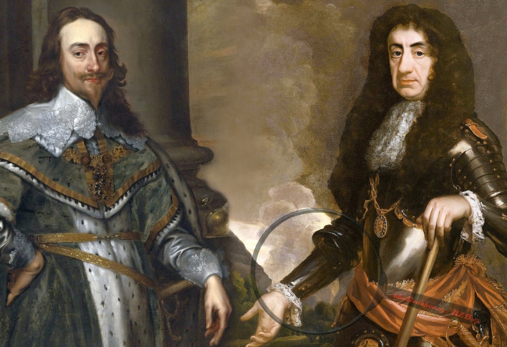 Karel I., král Anglie a Karel II., král Anglie