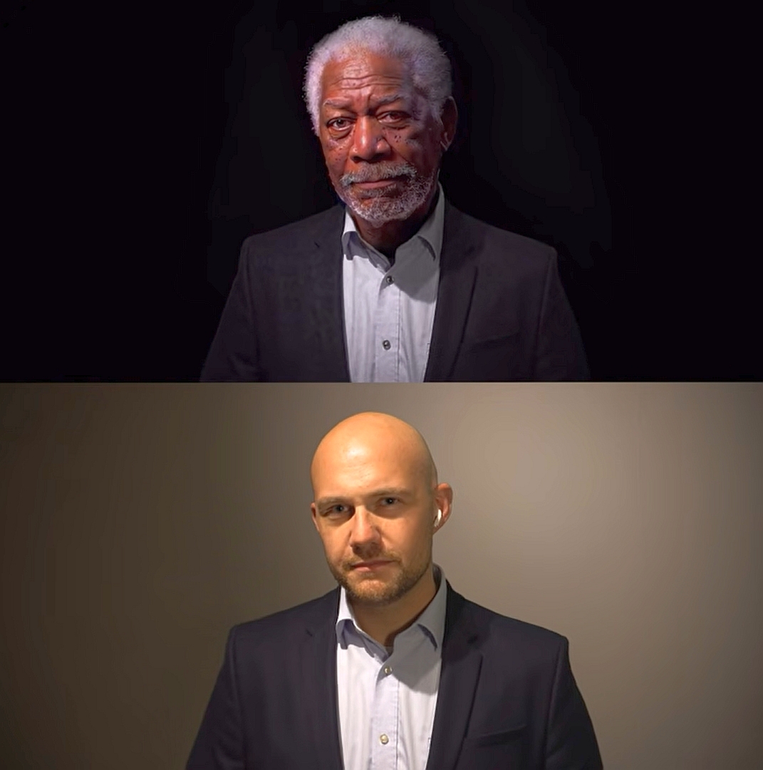 Morgan Freeman Deep fake video